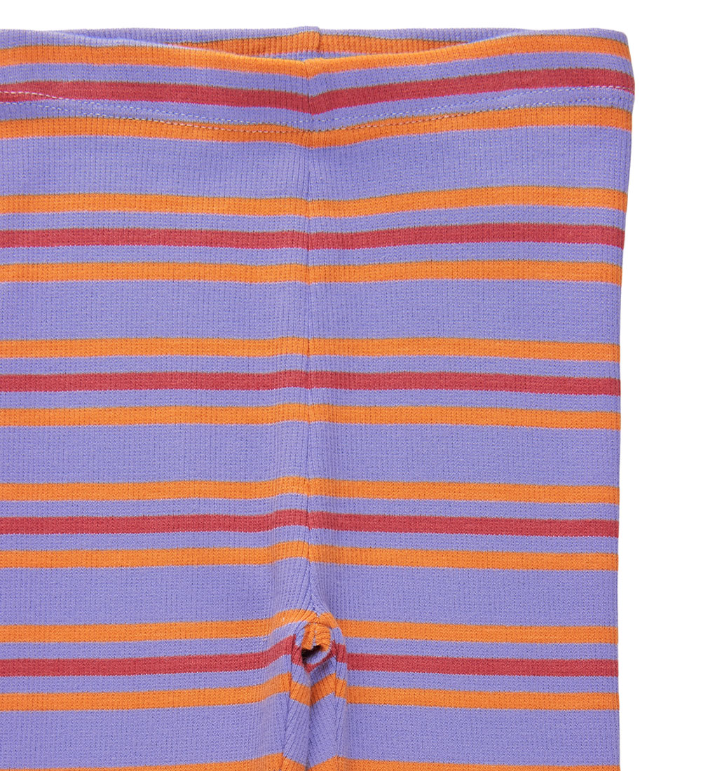 Soft Gallery Leggings - SgbPaula YD Stripe - Violet Tulip