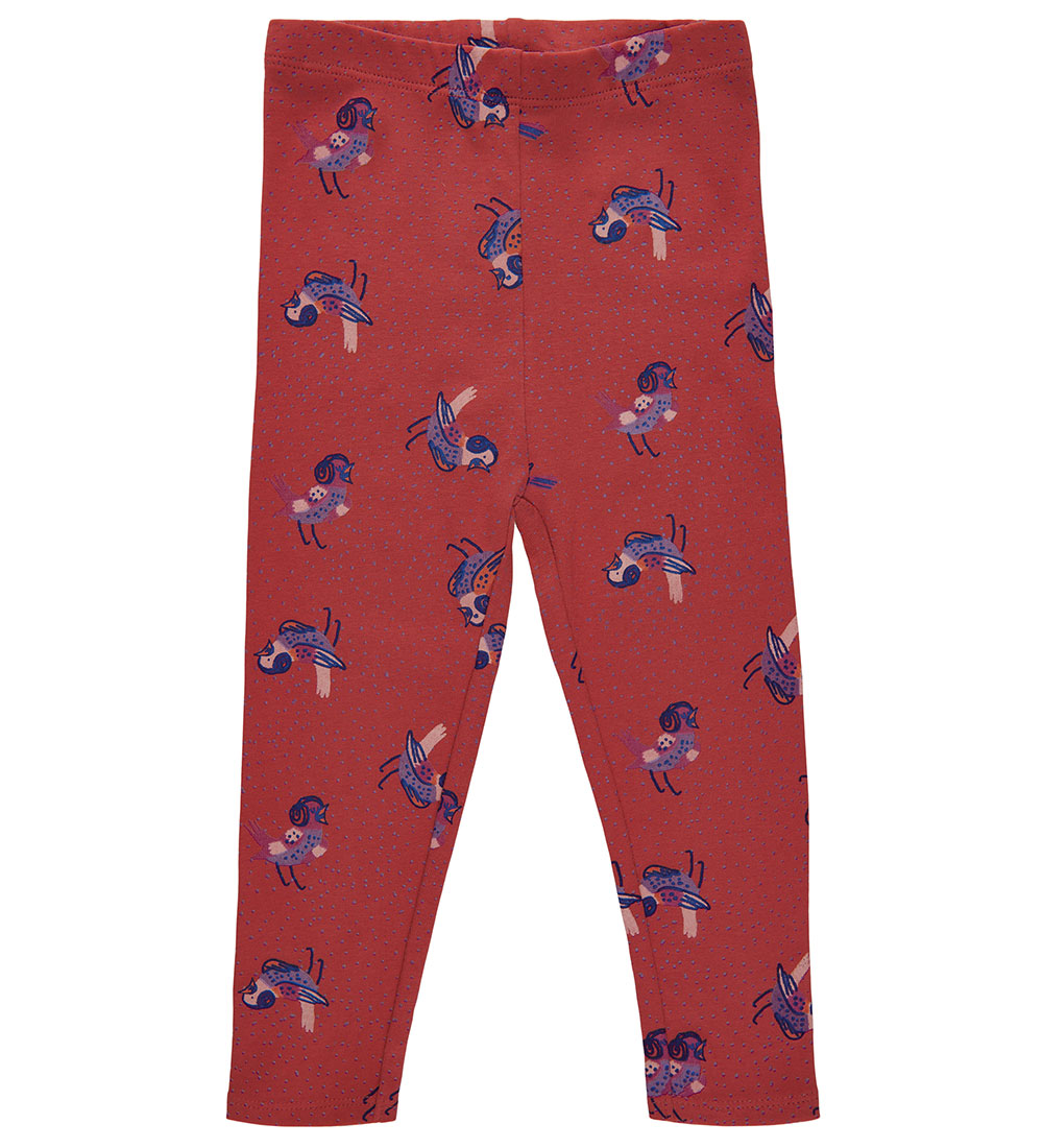 Soft Gallery Leggings - SgbPaula Nightingale - Mineral Red