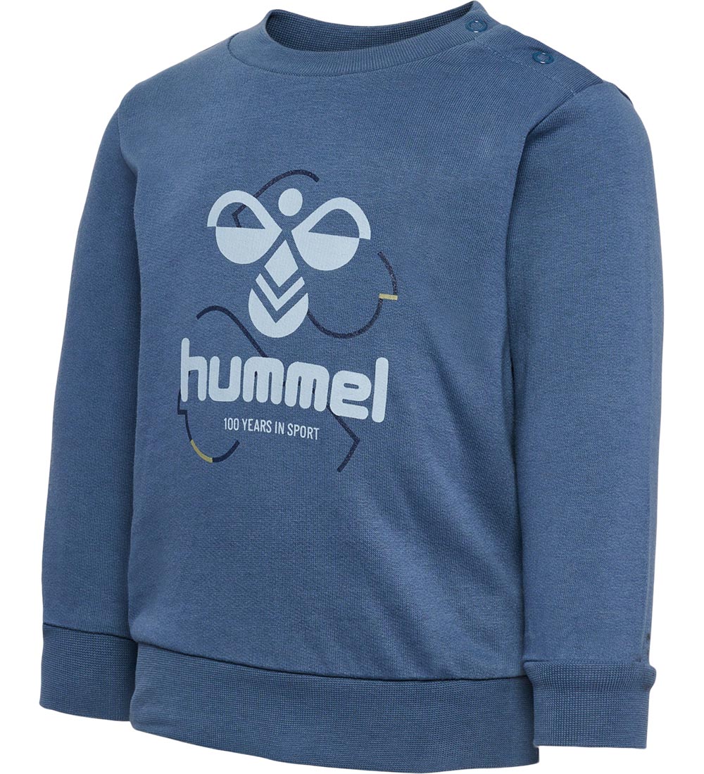 Hummel Sweatshirt - hmlCitrus - Mørkeblå