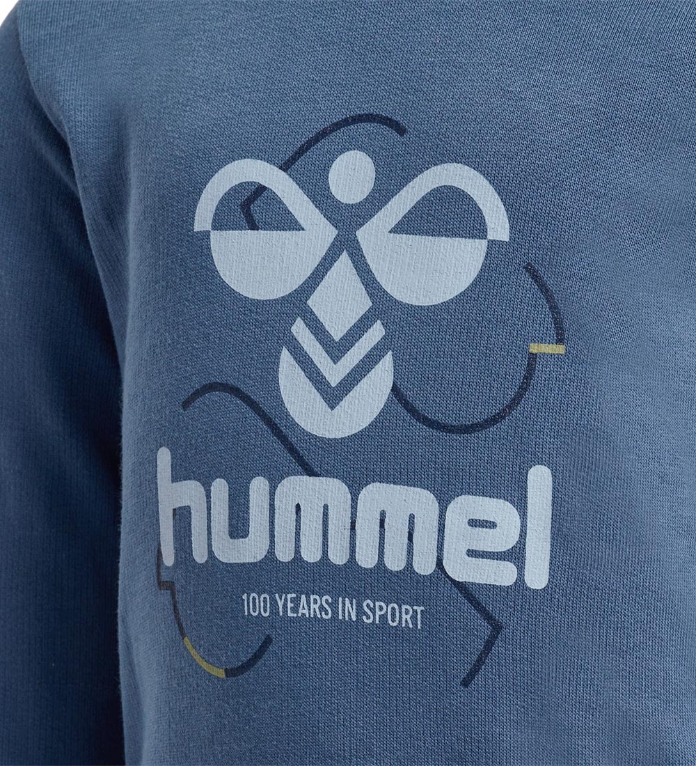 Hummel Sweatshirt - hmlCitrus - Mørkeblå