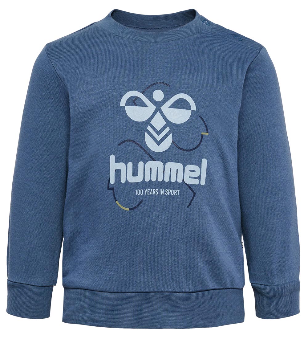 Hummel Sweatshirt - hmlCitrus - Mørkeblå