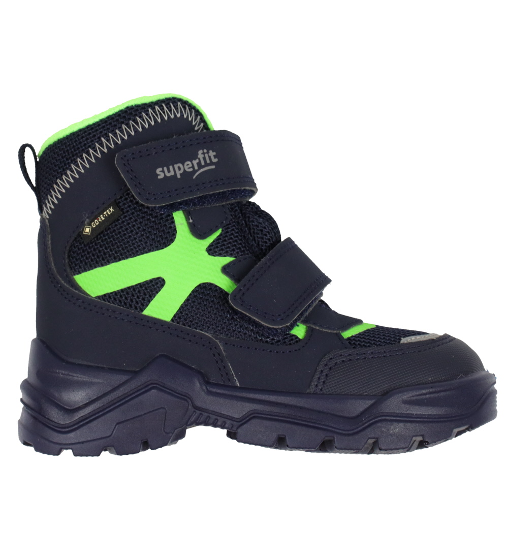 Superfit Vinterstøvler - Snow Max - Gore-Tex - Blå/Grøn