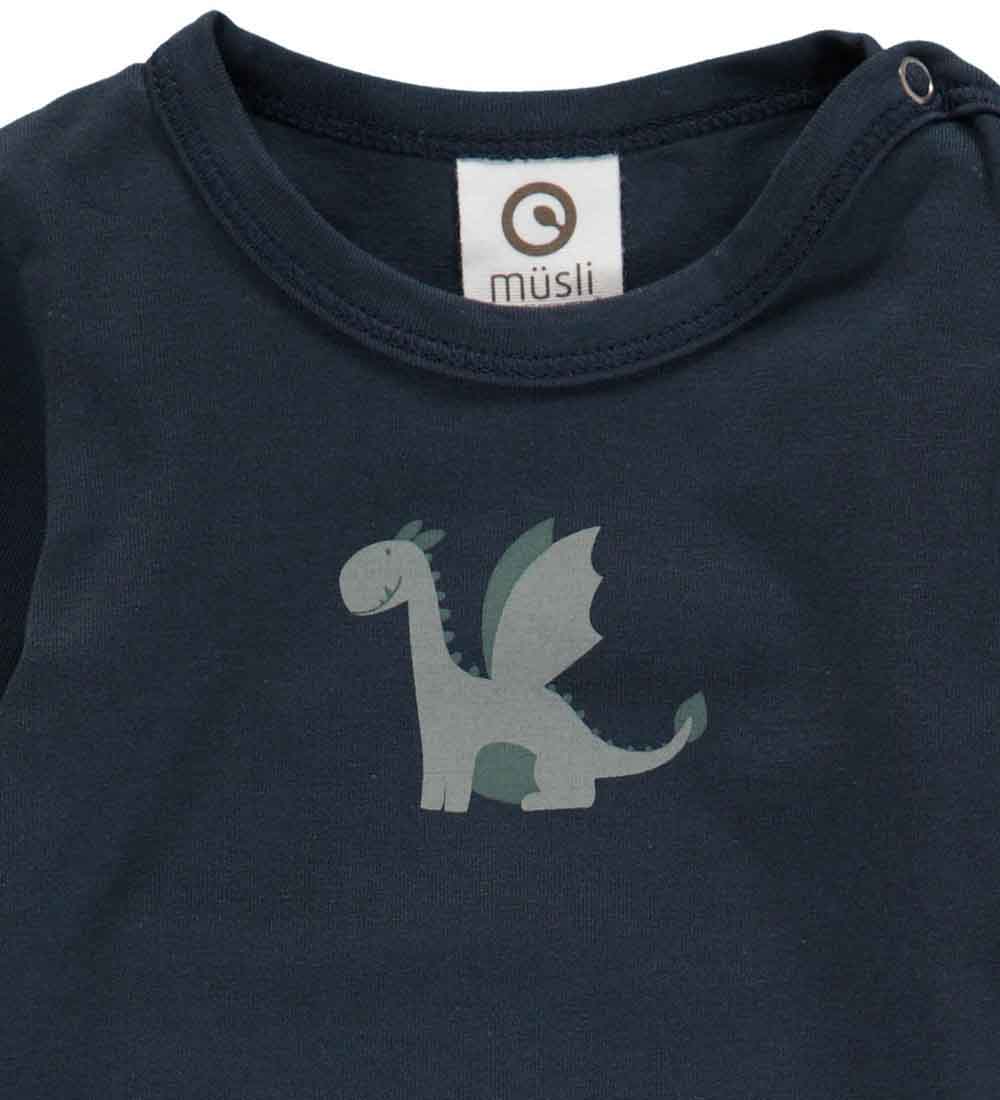 Müsli Body l/æ - Dragon - Night Blue