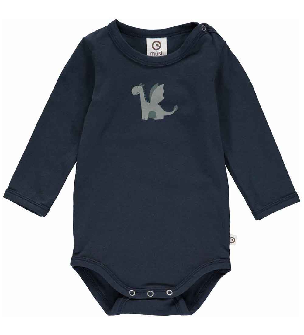 Müsli Body l/æ - Dragon - Night Blue