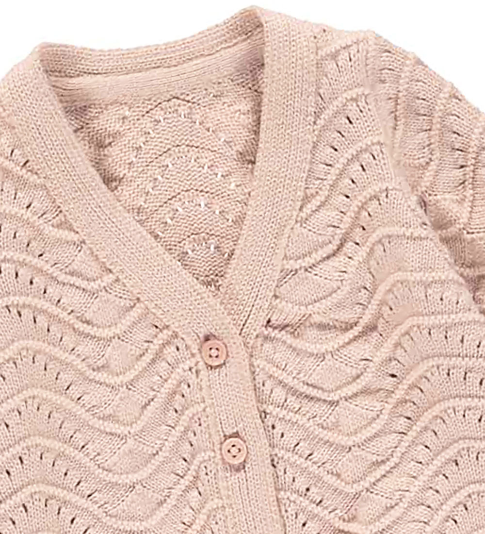 Müsli Cardigan - Strik - Spa Rose