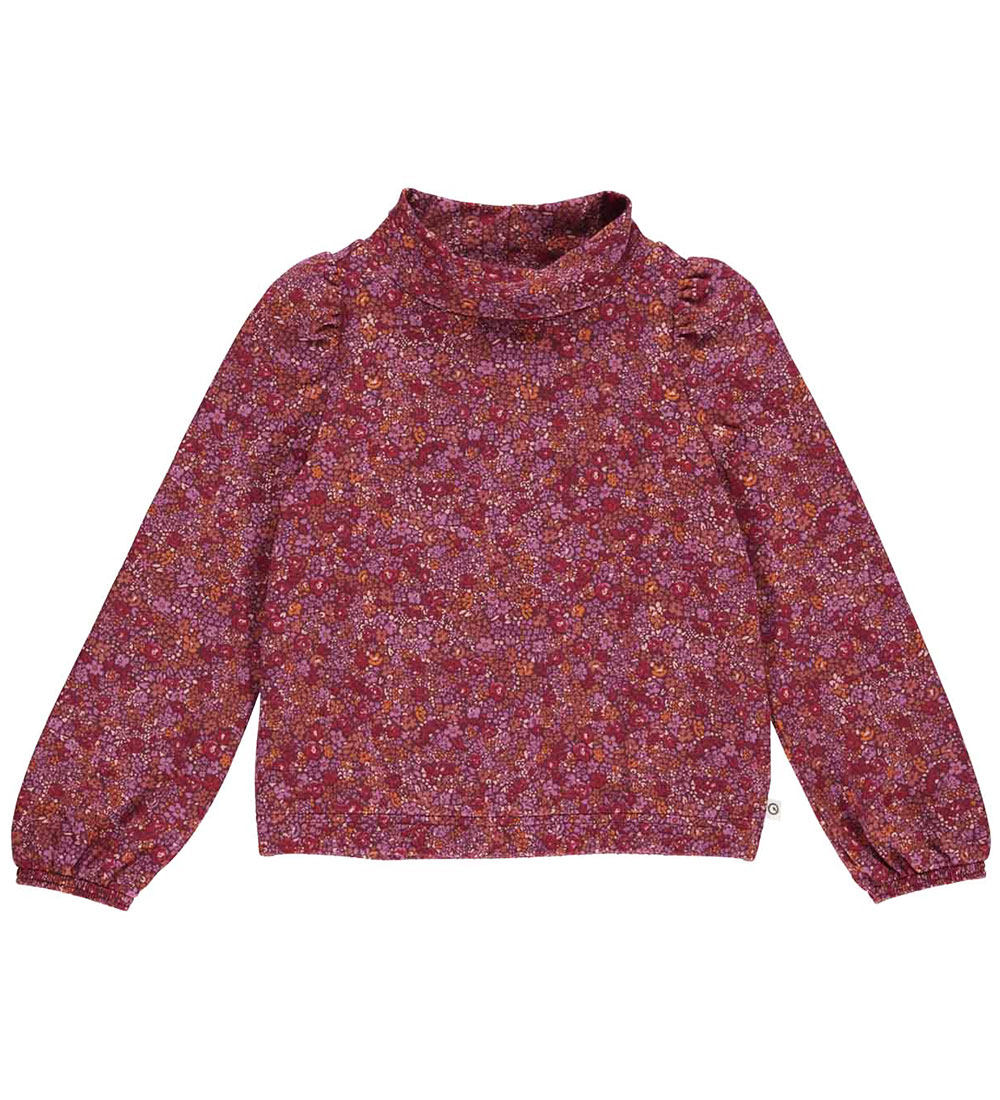 Müsli Sweatshirt - Petit Blossom - Fig/Boysenberry/Berry Red