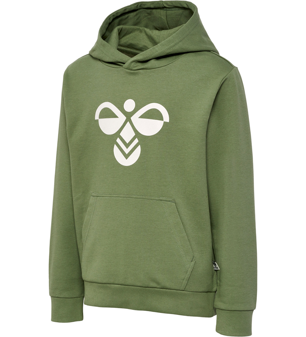 Hummel Hættetrøje - hmlCuatro - Oil Green