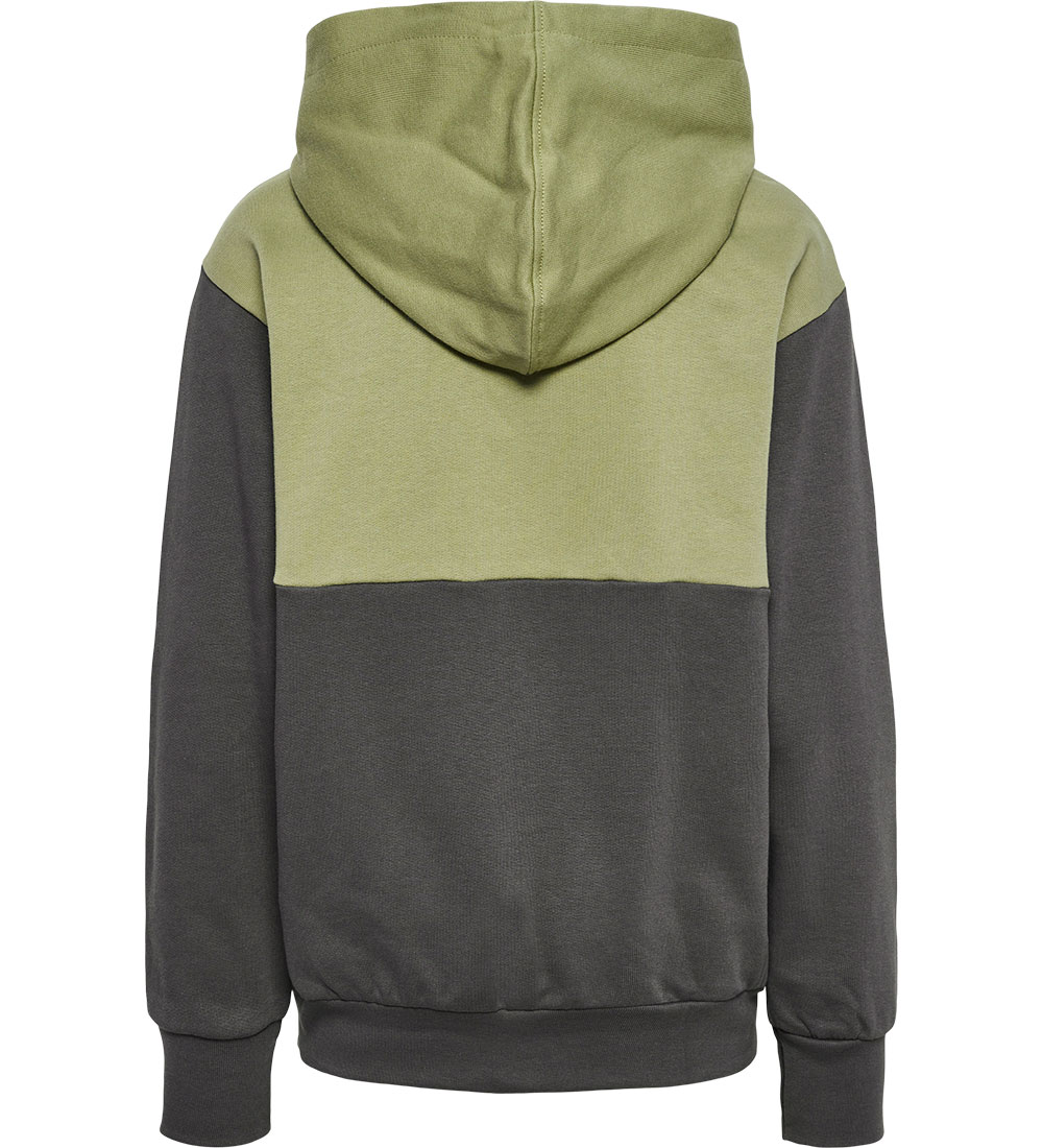 Hummel Hættetrøje - hmlMorten - Oil Green