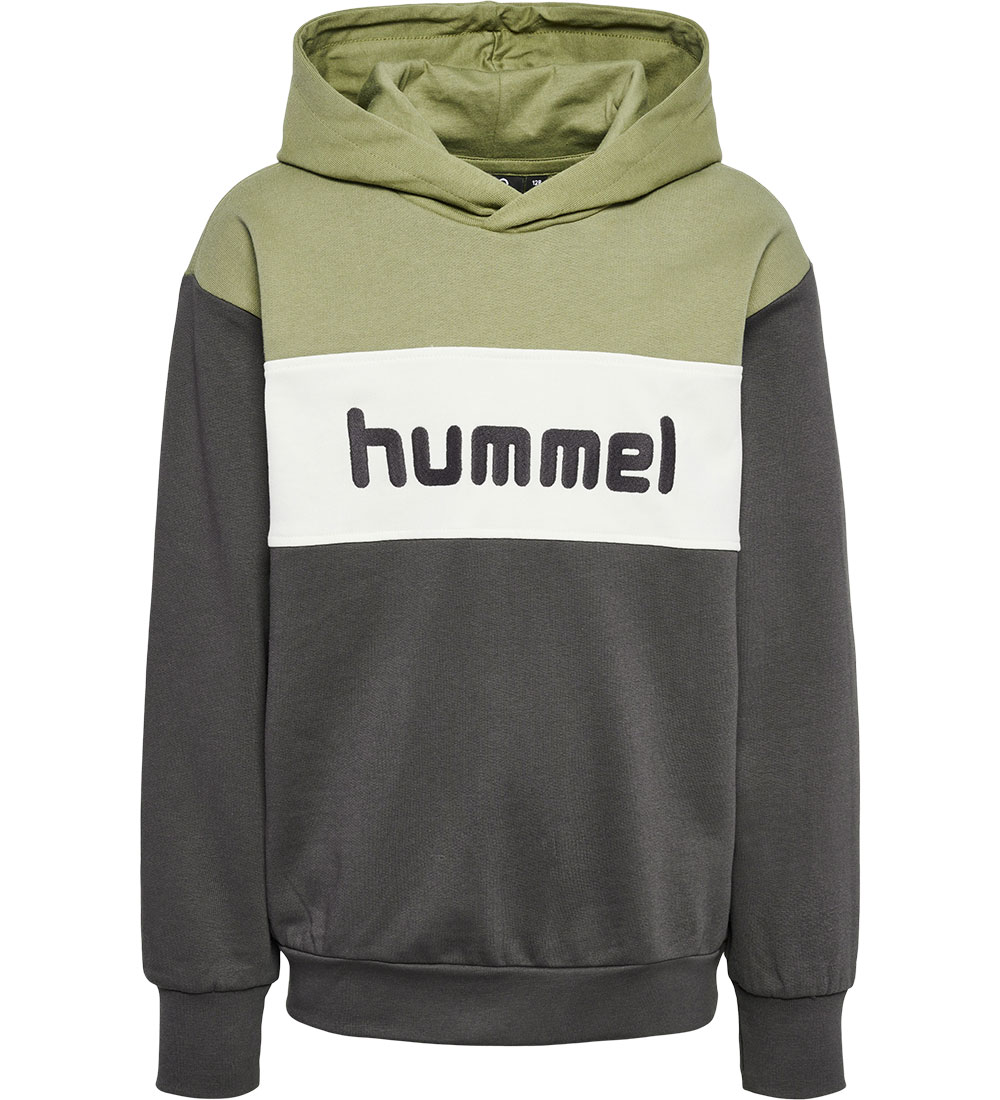 Hummel Hættetrøje - hmlMorten - Oil Green