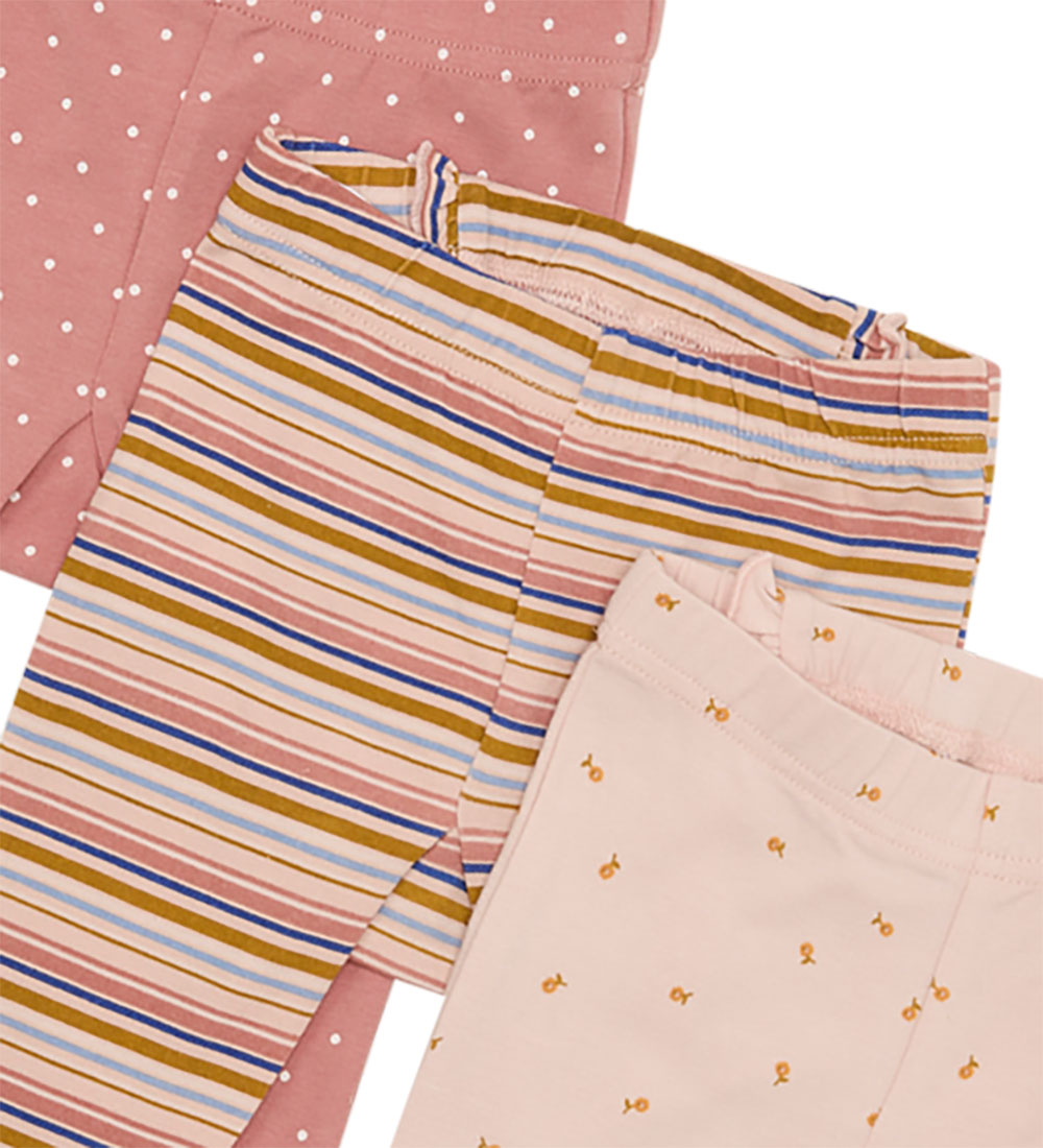 Hust and Claire Leggings - 3-pak - Liva - Peach Dust