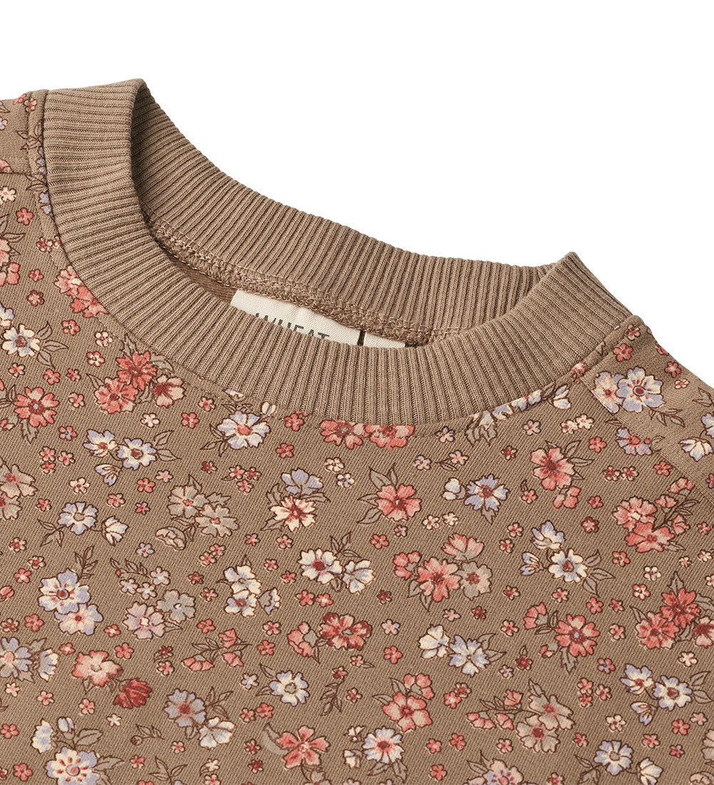 Wheat Sweatshirt - Lia - Cocoa Brown Meadow