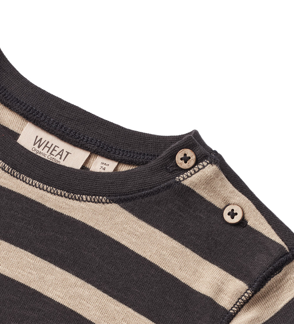 Wheat Bluse - Nohr - Dark Stripe