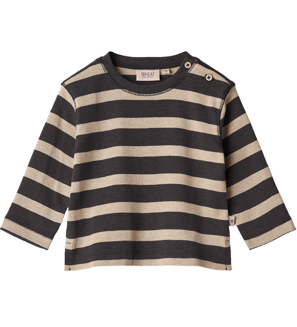 Wheat Bluse - Nohr - Dark Stripe
