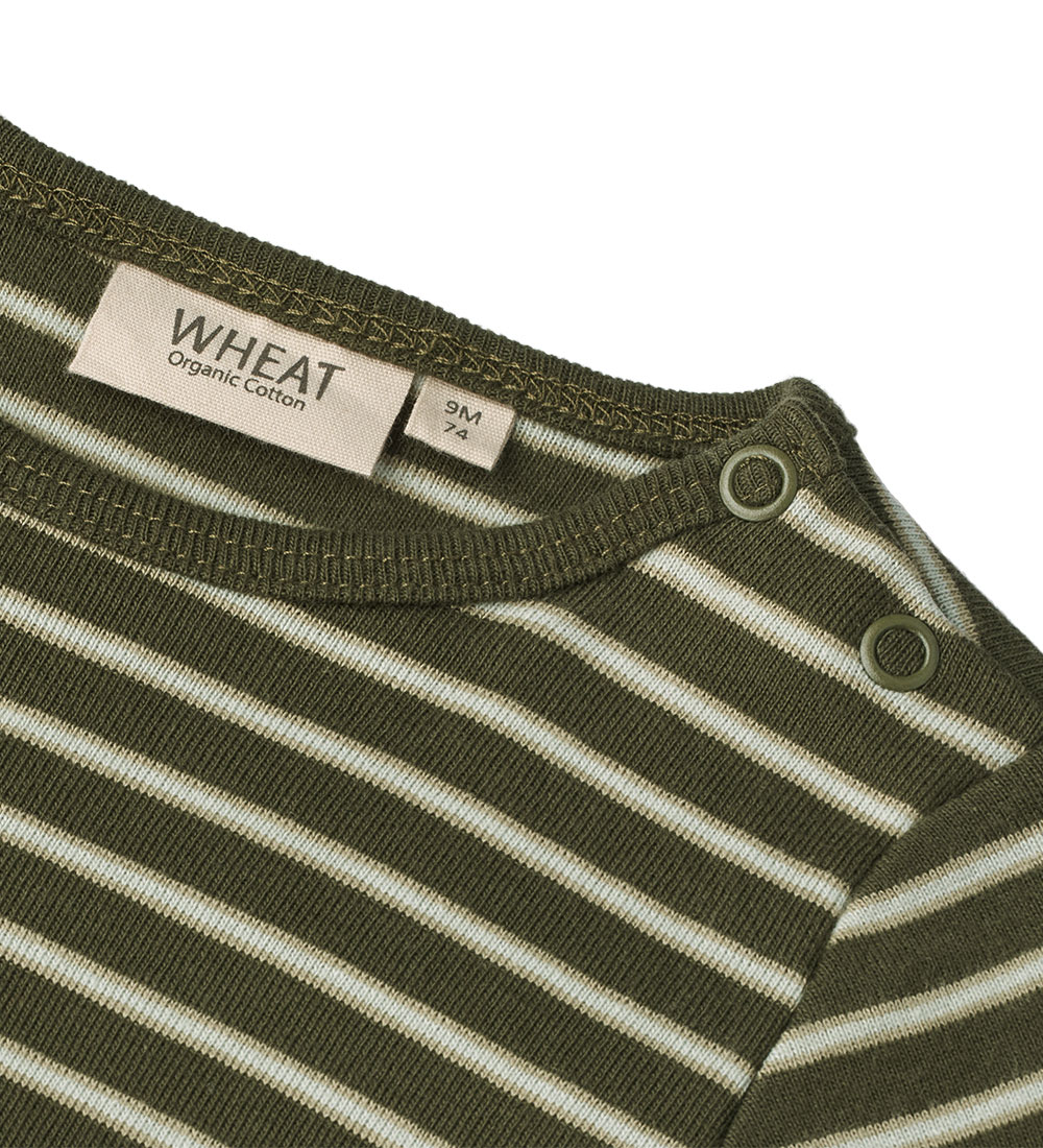 Wheat Body l/æ - Bertil - Dark Green Stripe