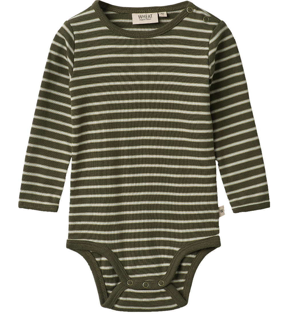 Wheat Body l/æ - Bertil - Dark Green Stripe