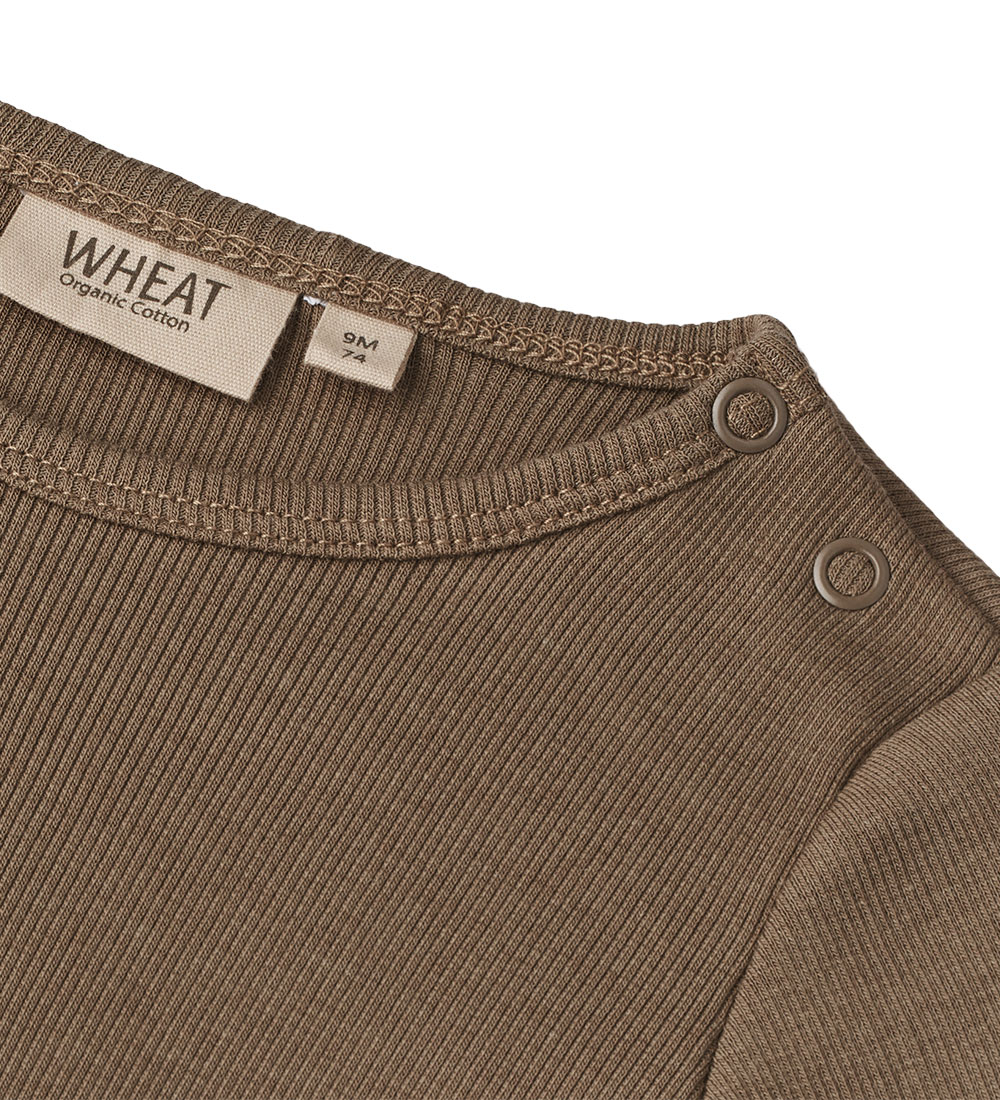 Wheat Body l/æ - Rib - Peter - Grey Brown