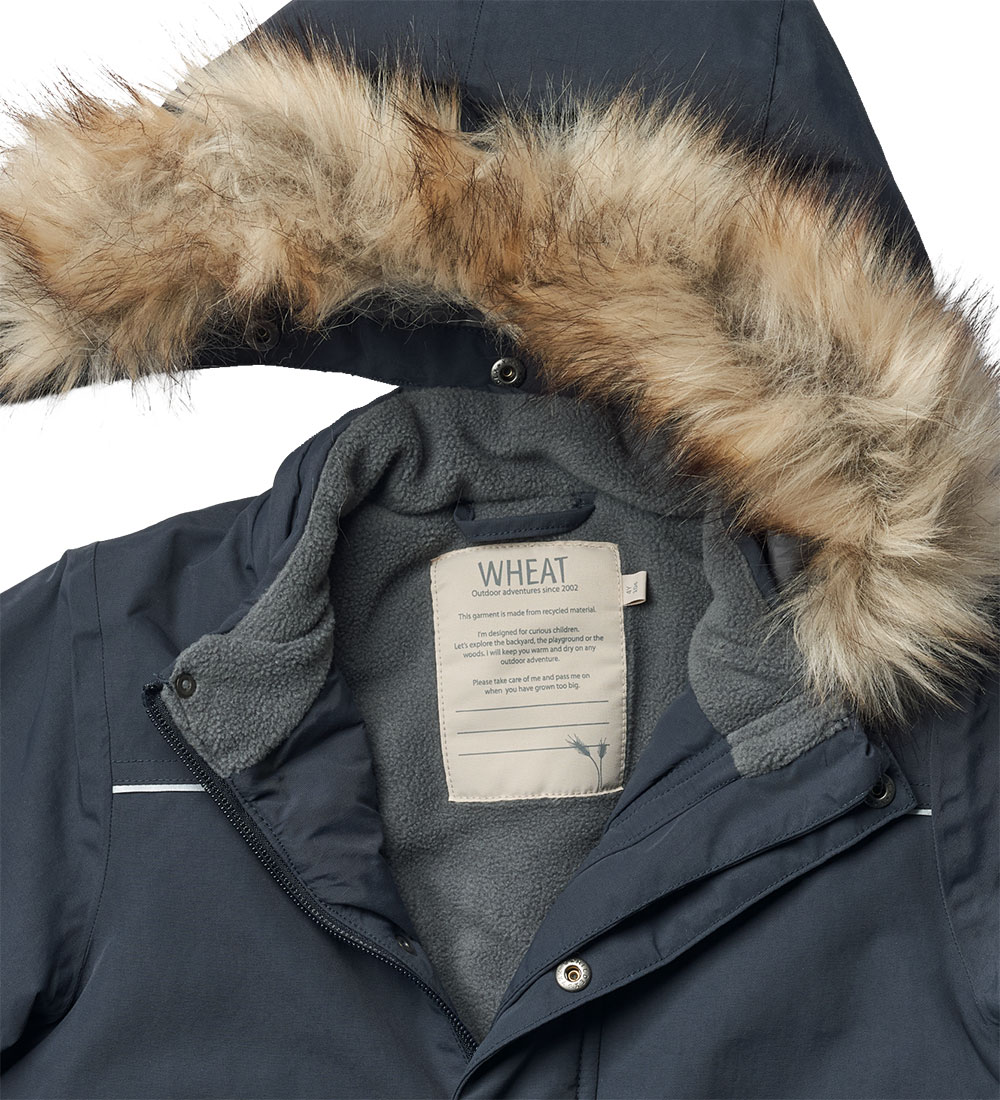 Wheat Vinterjakke - Kasper Tech - Dark Blue