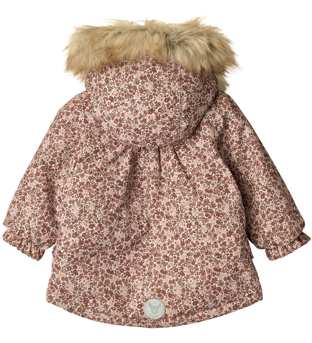 Wheat Vinterjakke - Mathilde Tech - Rose Dust Flowers