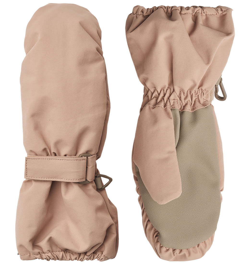 Wheat Luffer - Mittens Tech - Rose Dawn