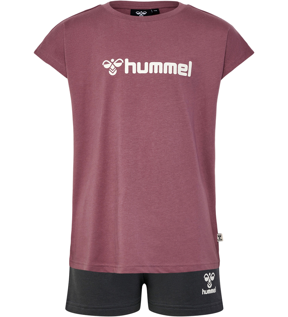 Hummel Træningssæt - hmlNova - Rose Brown
