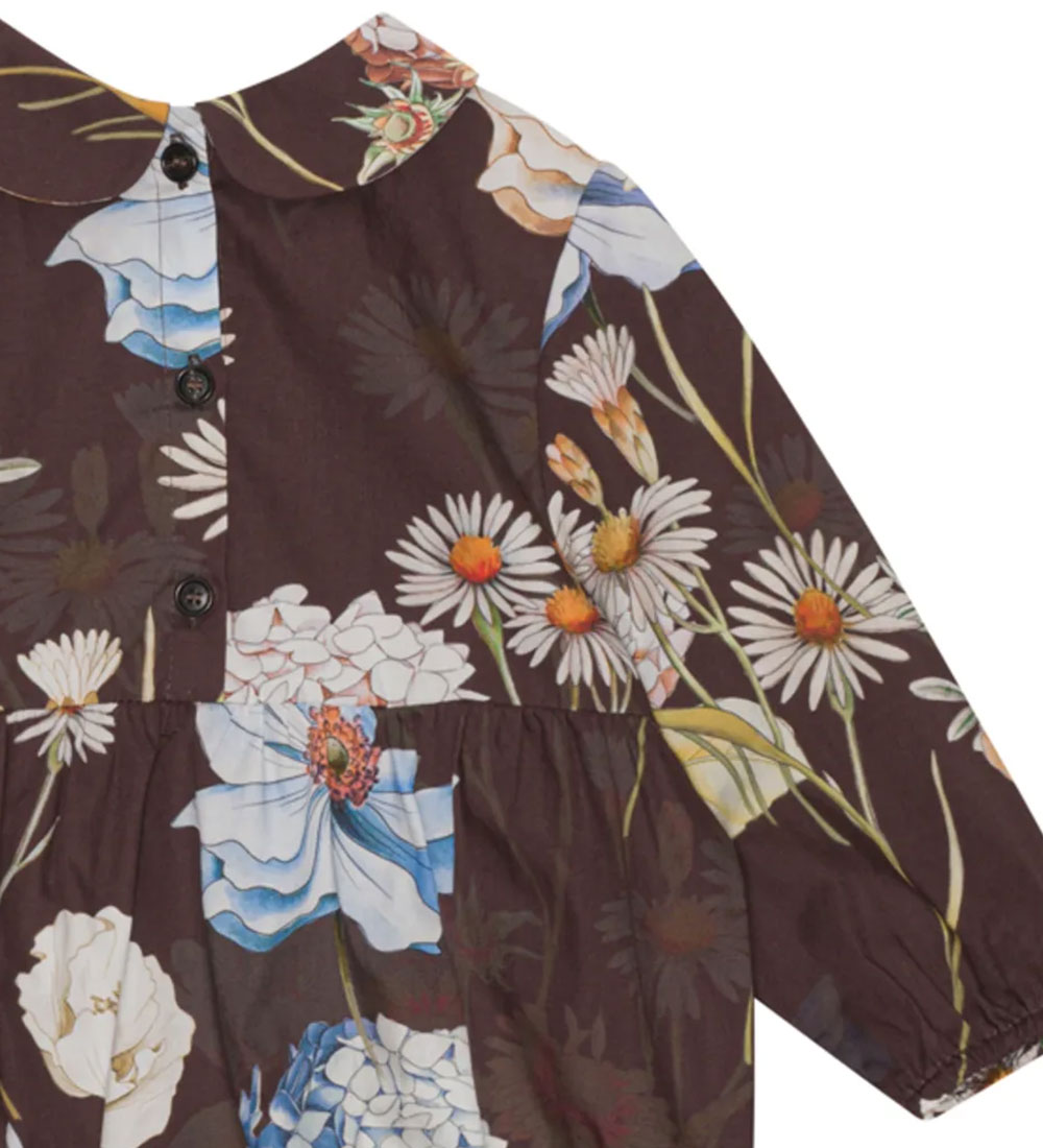 Christina Rohde Heldragt - Brun m. Blomster