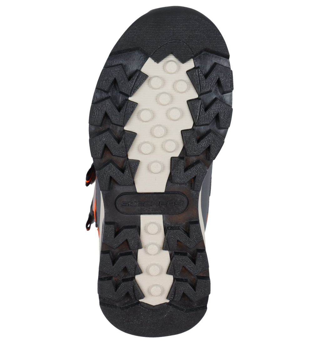 Skechers Vinterstøvler m. Lys - Storm Blazer - Tex - Charcoal Bl