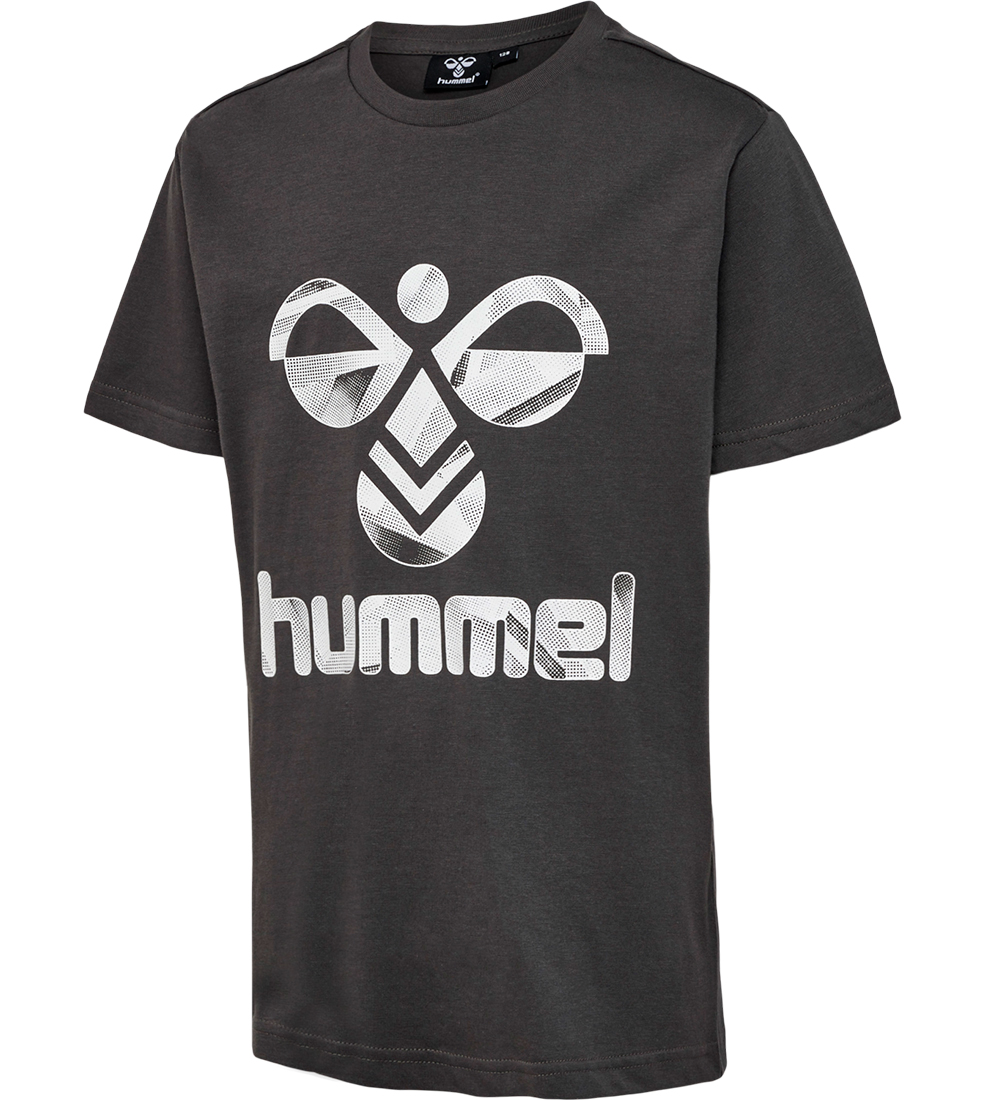 Hummel T-Shirt - hmlSOFUS - Asphalt