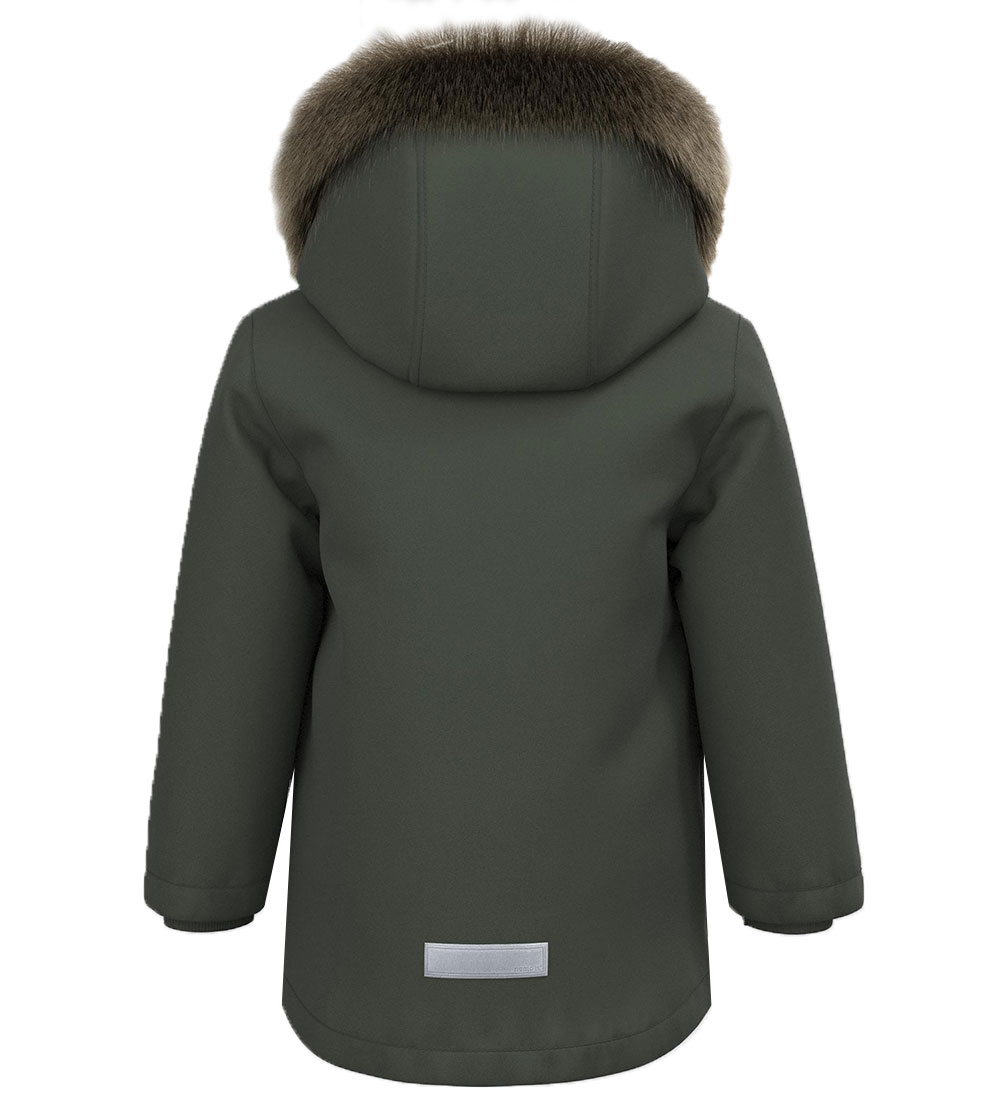 Name It Vinterjakke - NmmMarlin Parka - Climbing Ivy