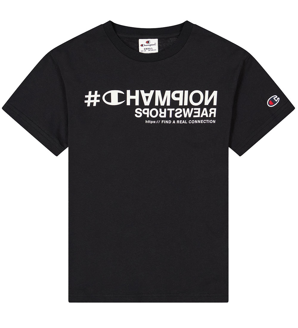 Champion T-shirt - Crewneck - Sort