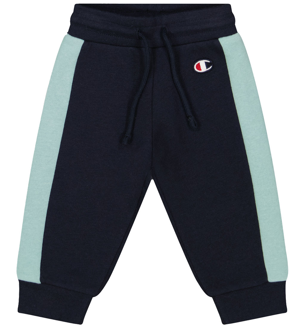 Champion Sweatsæt - Sweatshirt/Sweatpants - Mint/Navy
