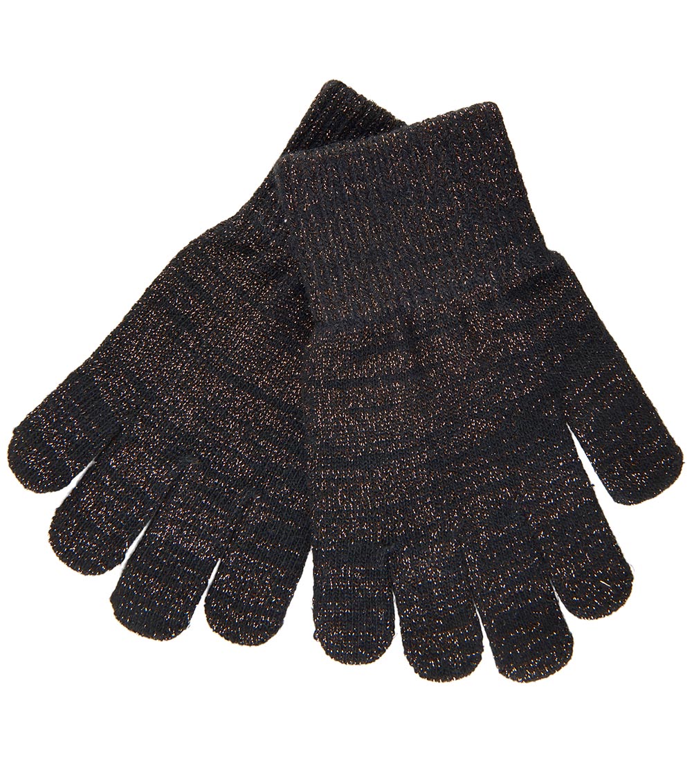 Mikk-Line Handsker - Uld/Polyamid - 3-pak - Dark Mint/Black/Antr