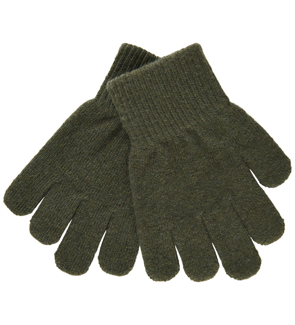 Mikk-Line Handsker - Uld/Polyamid - 3-pak - Beech/Slate Black/Ev