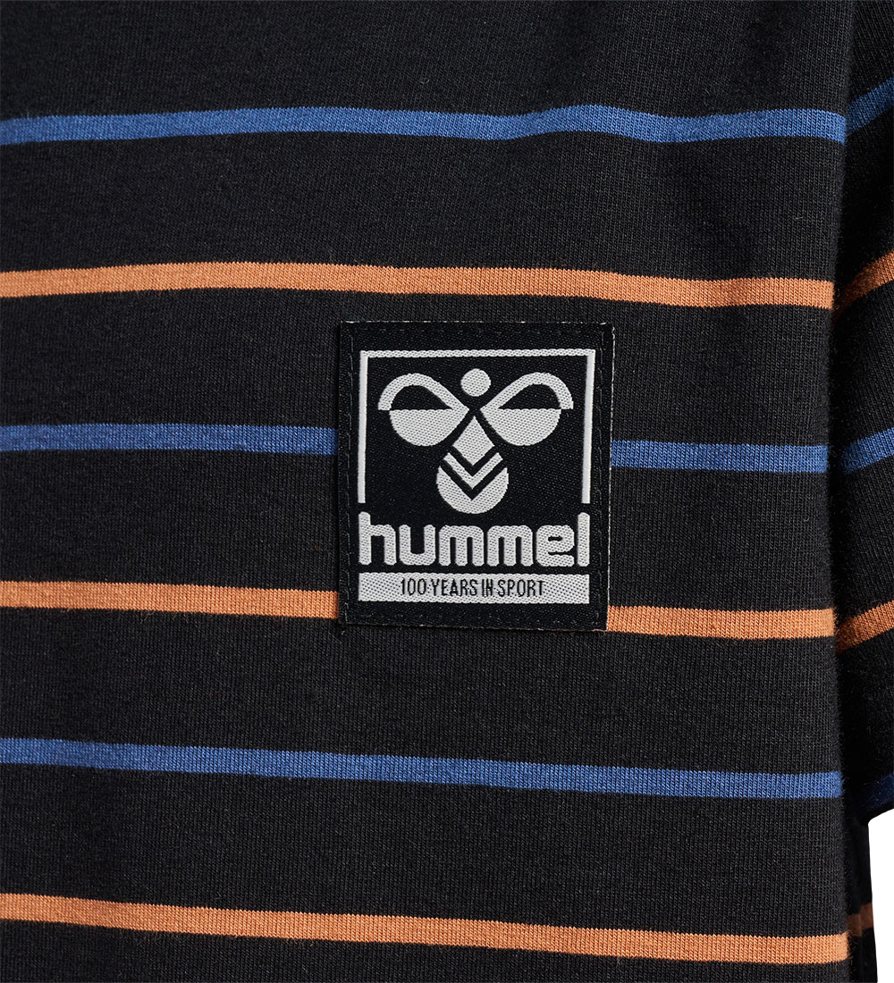 Hummel T-shirt - hmlStripe - Sort