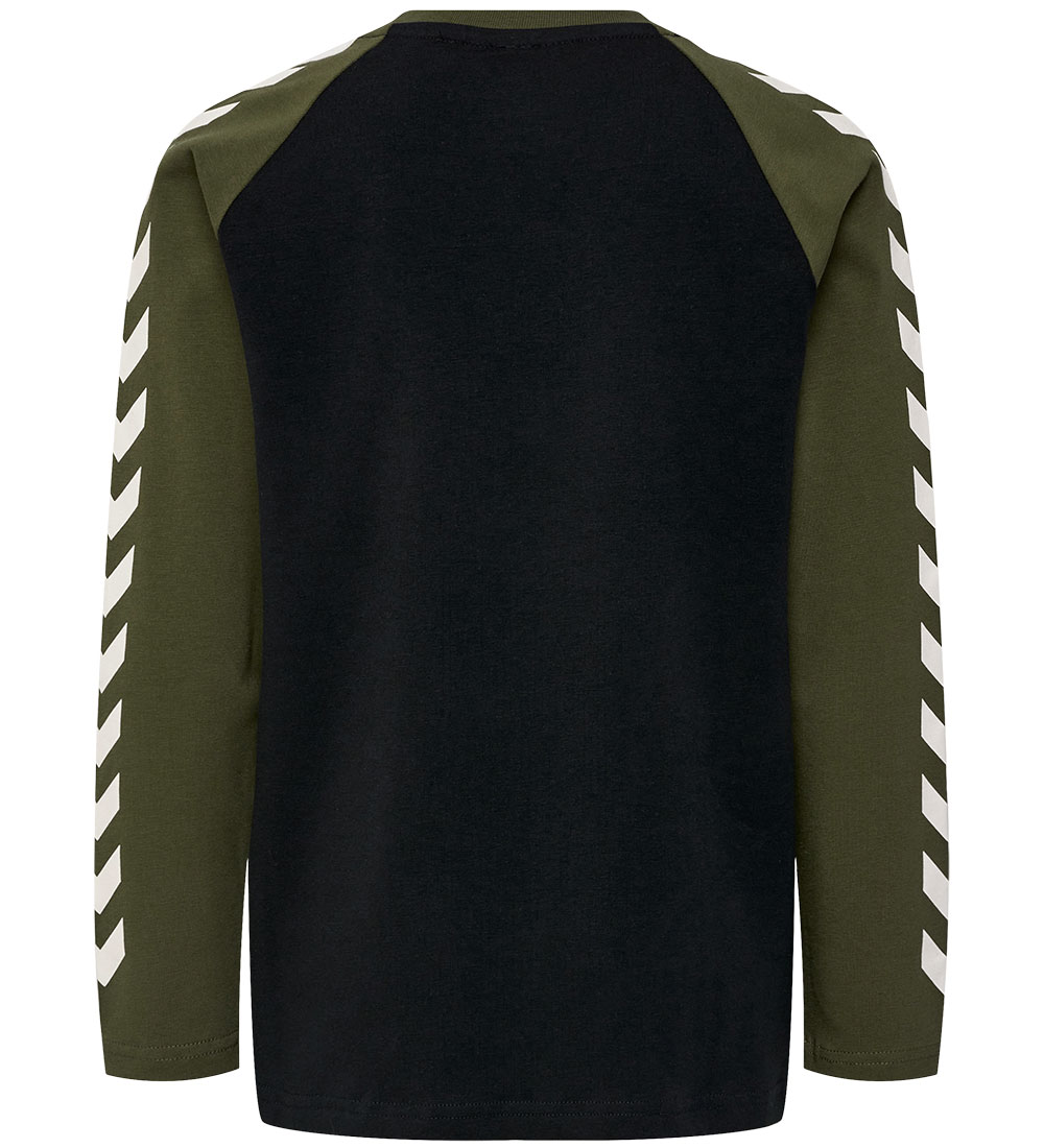 Hummel Bluse - hmlBOYS - Olive Night