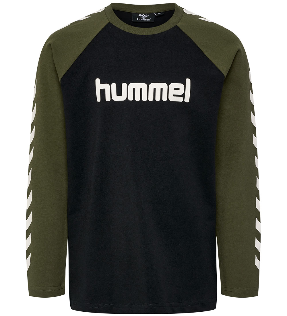 Hummel Bluse - hmlBOYS - Olive Night
