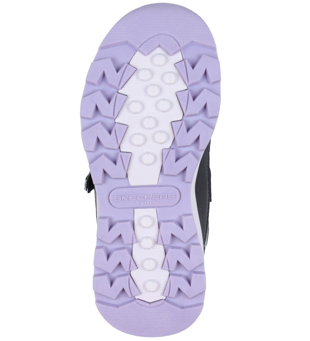 Skechers Vinterstøvler m. Lys - S Lights Storm Blazer - Black/La
