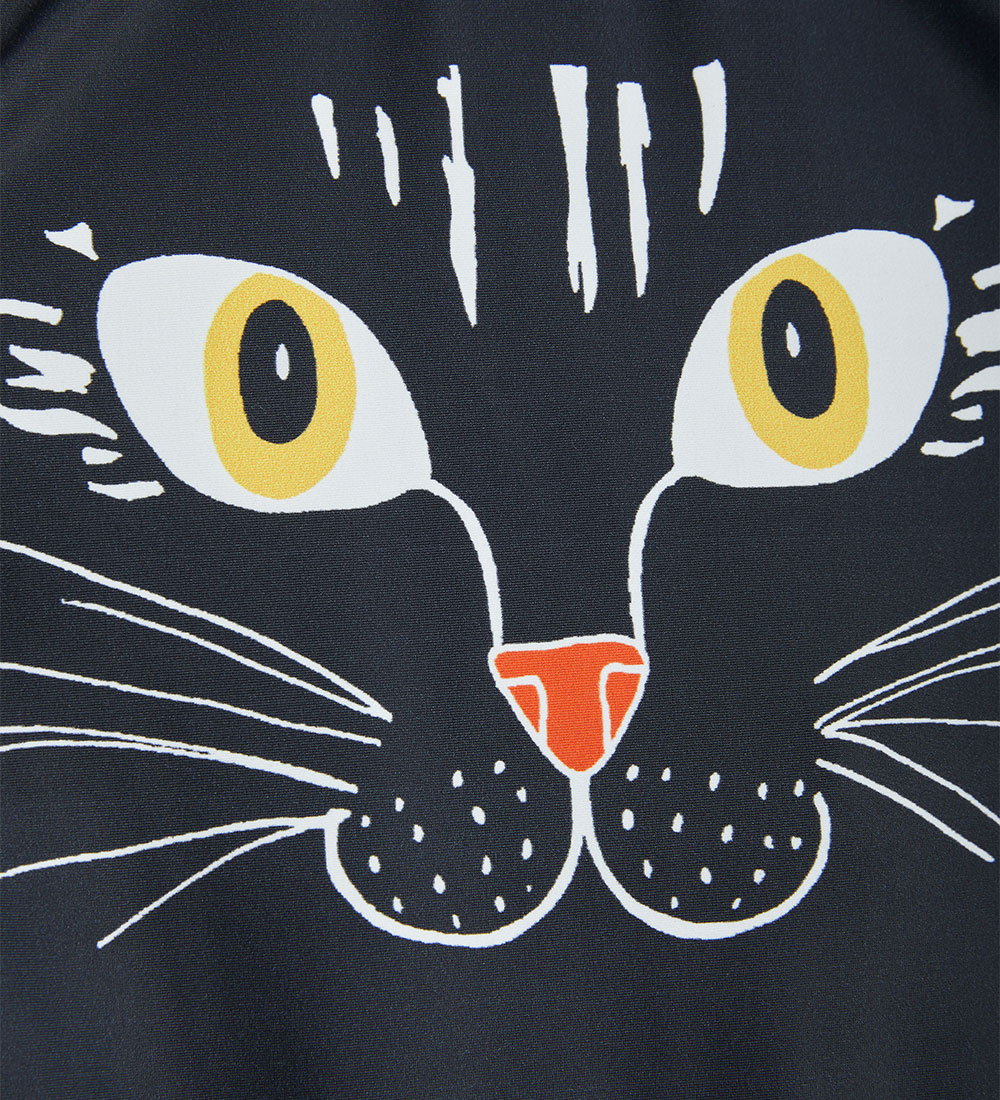 Mini Rodini Badedragt - UV50+ - Cat Face - Multi