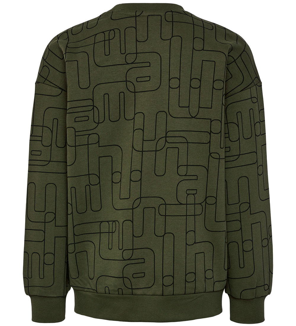Hummel Sweatshirt - hmlEquality - Olive Night