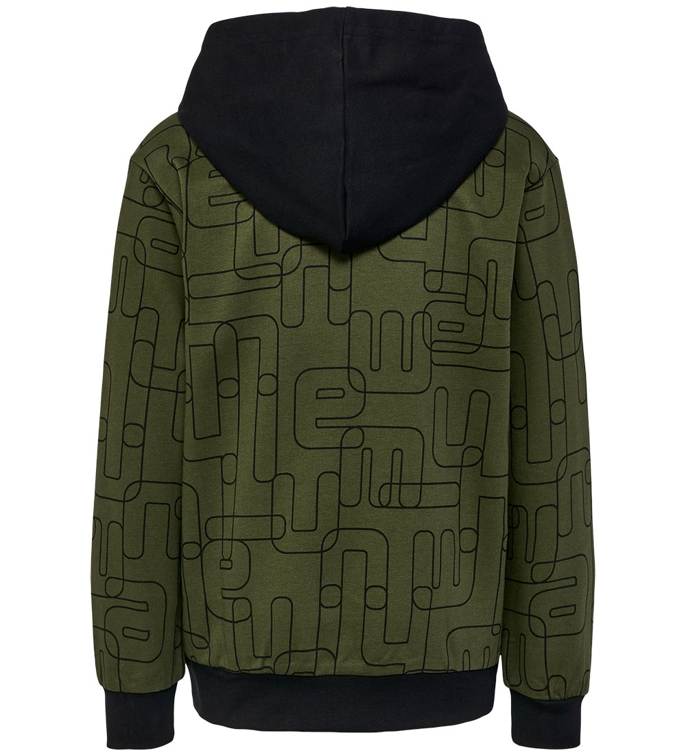 Hummel Hættetrøje - hmlEquality - Olive Night