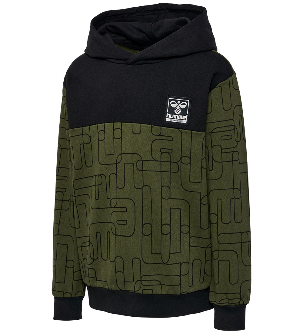 Hummel Hættetrøje - hmlEquality - Olive Night
