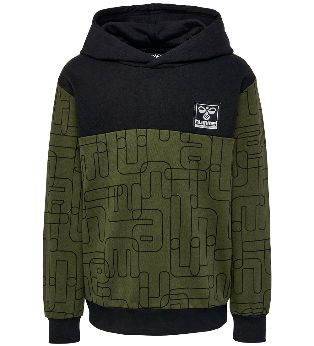 Hummel Hættetrøje - hmlEquality - Olive Night