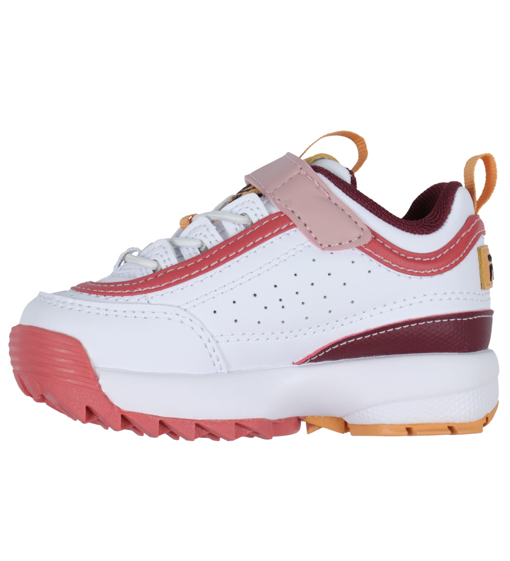 Fila Sko - Distruptor E CD TDL - White/Mineral Red