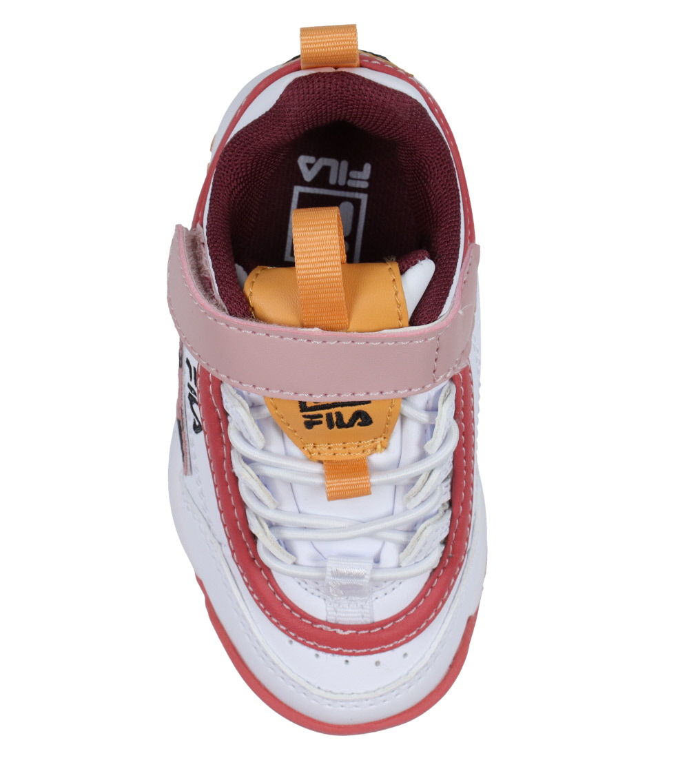 Fila Sko - Distruptor E CD TDL - White/Mineral Red