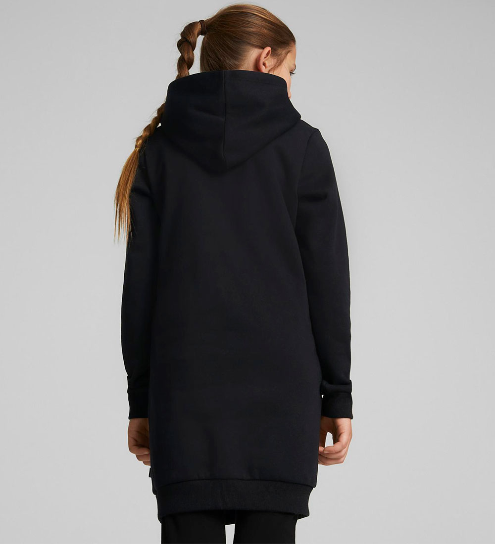 Puma Kjole - ESS Logo Hooded - Sort