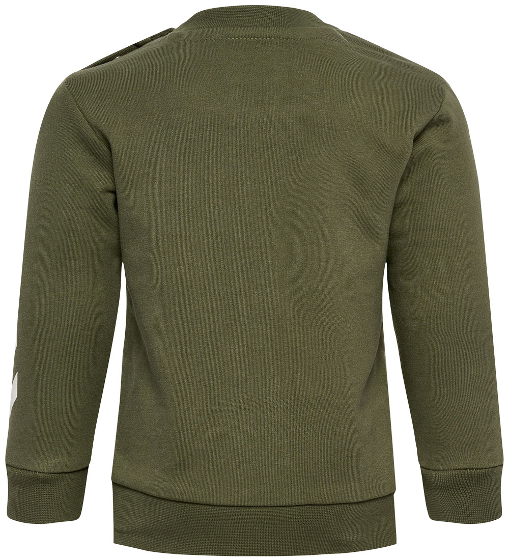 Hummel Sweatshirt - hmlNeel - Olive Night