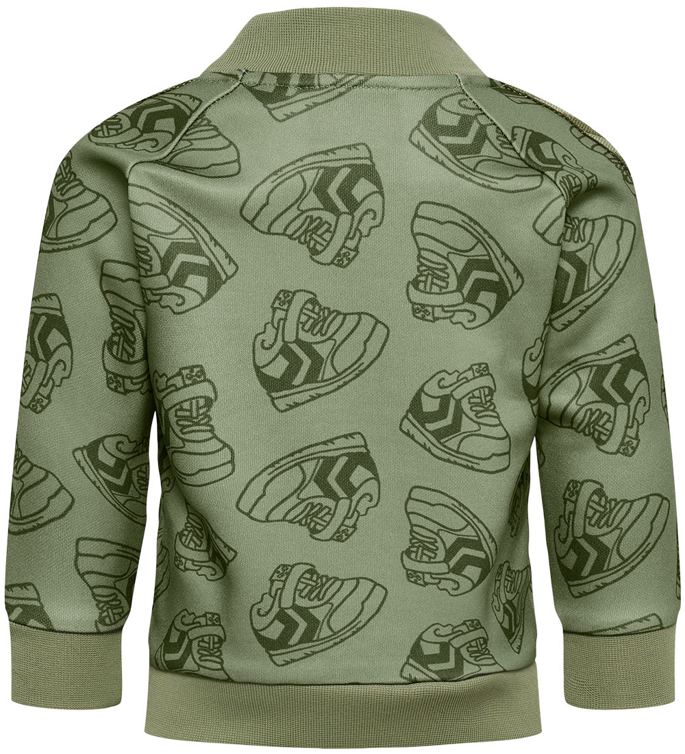 Hummel Cardigan - hmlSneaker - Oil Green