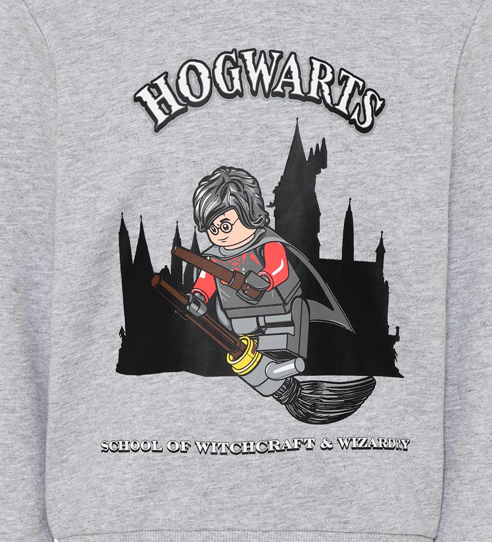 LEGO® Wear Hættetrøje - Harry Potter - LWStorm - Grey melange