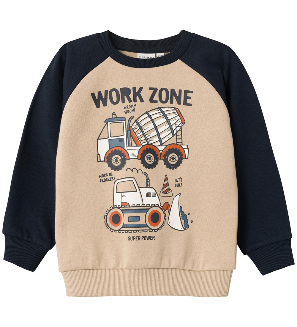 Name It Sweatshirt - NmmVildar - Oxford Tan