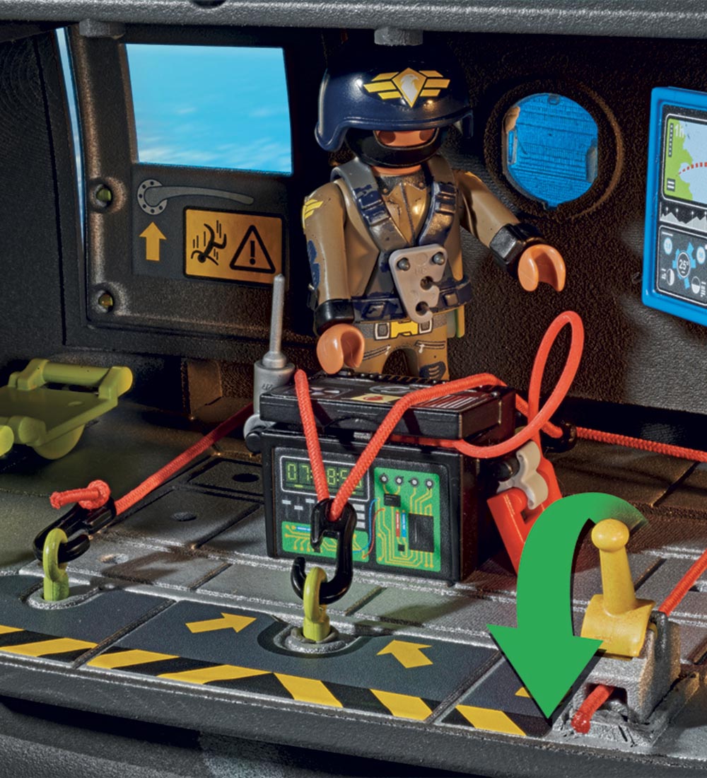 Playmobil City Action - SWAT-Redningsflyver - 71149 - 117 Dele