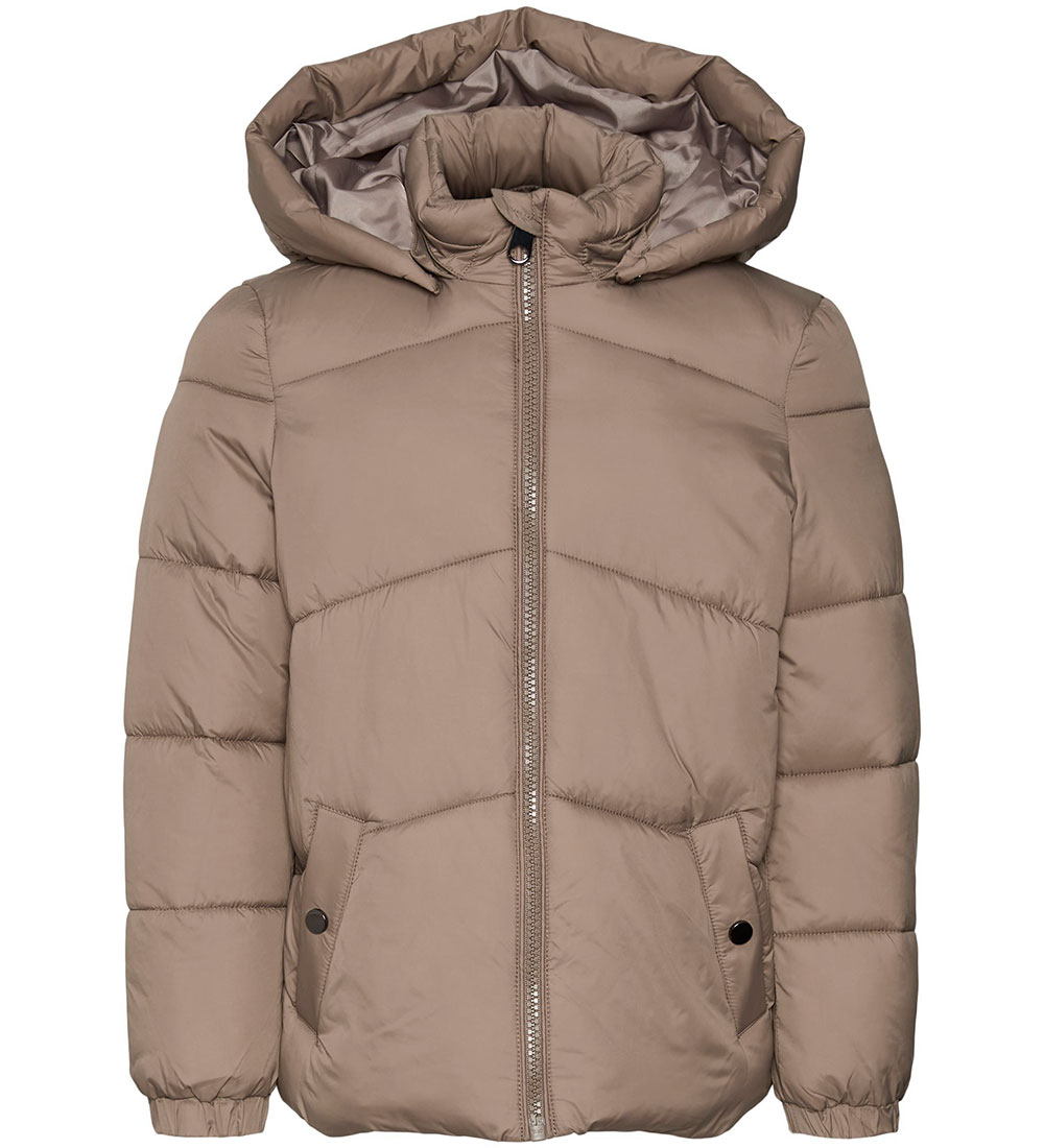 Vero Moda Girl Dynejakke - Noos - VmUppsala - Brown Lentil